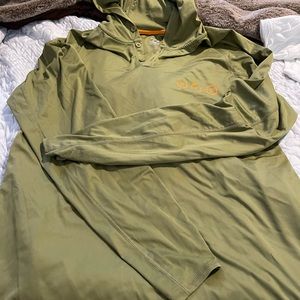 Mens LS dry-fit pullover shirt